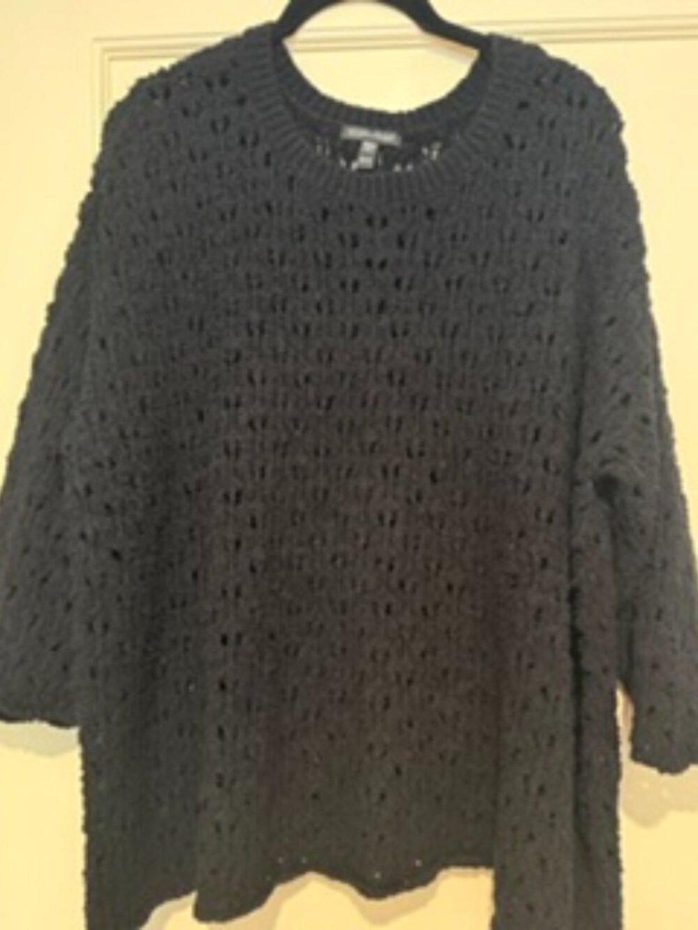 Eileen Fisher Peruvian Alpaca Crewneck SweaterTop Size XL